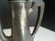 Antique Primitive Wallace Bros Small Silverplate Engraved Teapot Ebony Handle Tea/Coffee Pots & Sets photo 3