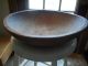 Antique Primitive Treenware Wooden Bowl - Large 14 3/4 
