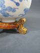 Fine Unusual Old Japanese Studio Porcelain Covered Bowl Chinese Influence Bowls photo 10