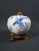 Fine Unusual Old Japanese Studio Porcelain Covered Bowl Chinese Influence Bowls photo 1