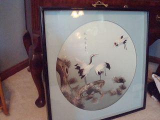 Asian Chinese Oriential 3 - D 3d Bird Pictures Japanese China Asian Wall Art photo