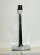 1930s Art Deco Chrome Table Lamp Base Streamline Geometric Electric Light Art Deco photo 1