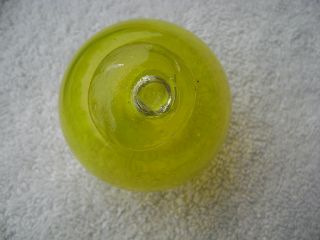 (324) 2+ Inch Diameter Japanese Curio Glass Float Ball Buoy photo