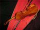 Antique 1800 ' S Violin By Friedrich August Glass Germany Full Size - 4/4 String photo 3