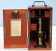 Nachet Et Fils,  Paris Antique Brass Modele Moyen Microscope No 6 W/wd Case,  1919 Microscopes & Lab Equipment photo 6