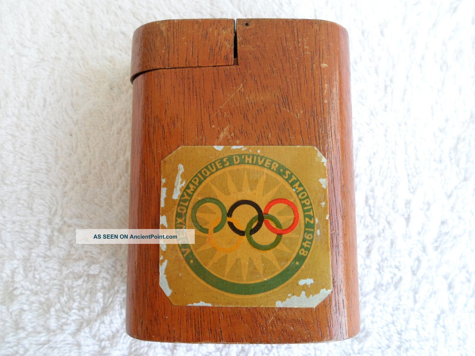 Russia Athletic Advertising Box Dated 1948 In Russian photo