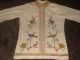 Antique Or Vintage Hand Embroidered Poly/cotton Kimono Style Jacket Robe Robes & Textiles photo 3