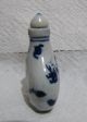Collect Chinese Blue And White Porcelain Dragon Snuff Bottle - Snuff Bottles photo 2
