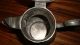 Antique Pewter Englisch Zinn German Pitcher - 10 1/2 