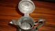 Antique Pewter Englisch Zinn German Pitcher - 10 1/2 