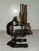 Antique 1920 ' S German Brass Scientific Microscope Busch Rathenow Germany 28259 Microscopes & Lab Equipment photo 3