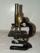 Antique 1920 ' S German Brass Scientific Microscope Busch Rathenow Germany 28259 Microscopes & Lab Equipment photo 5