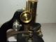 Antique 1920 ' S German Brass Scientific Microscope Busch Rathenow Germany 28259 Microscopes & Lab Equipment photo 7