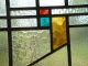 H216 Older & Pretty Multi - Color English Leaded Stained Glass Window 1900-1940 photo 6