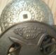 Antique Fancy Mechanical Brass Doorbell With Pull Pat.  July 4,  1878 &jan.  10,  1882 Door Bells & Knockers photo 3