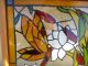 Stained Glass Window In Frame - Square - Frog And Dragon Fly Unknown photo 3