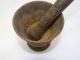 Antique Cast Iron Unbranded Pharmacy Apothecary Mortar & Pestle Grinding Tools Mortar & Pestles photo 4