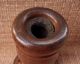 Antique Treen Ware Wooden Mortar & Pestle - Pumice Collar - C.  1800 ' S Mortar & Pestles photo 2