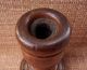Antique Treen Ware Wooden Mortar & Pestle - Pumice Collar - C.  1800 ' S Mortar & Pestles photo 3