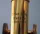 E Leitz Wetzlar Vintage Brass Continental Microscope Stativ G W/wood Case 1925 Microscopes & Lab Equipment photo 2