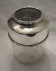 Antique Sterling Silver Tea Caddy With Napoleon & Maria Louisa Jeton Medal Other photo 3