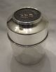 Antique Sterling Silver Tea Caddy With Napoleon & Maria Louisa Jeton Medal Other photo 4