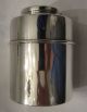 Antique Sterling Silver Tea Caddy With Napoleon & Maria Louisa Jeton Medal Other photo 6
