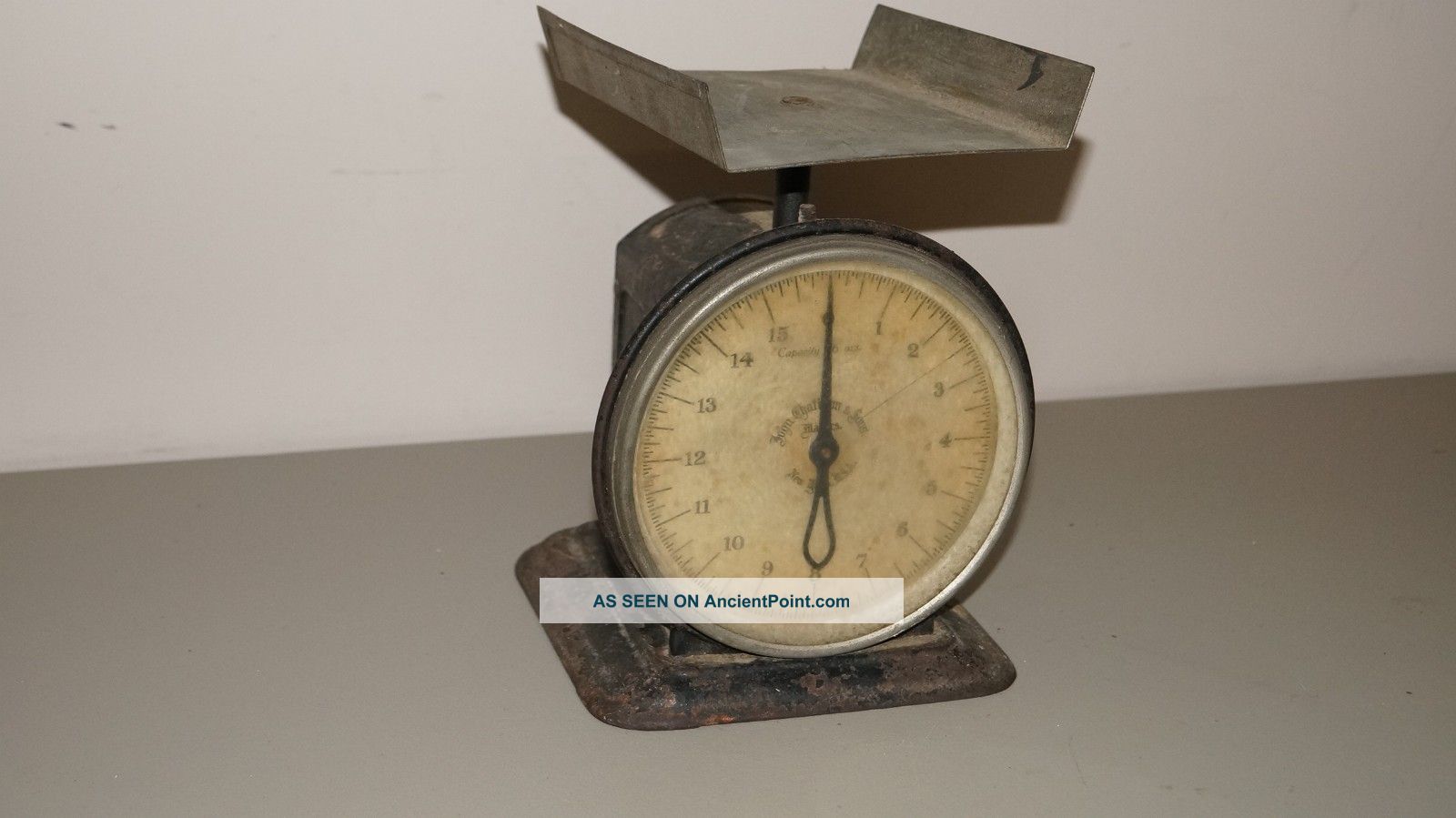 Antique 0 To 16 Ounces John Chatillon & Sons Household Mercantile Weigh Scale Scales photo