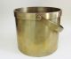 Vintage Fairbanks Scale Brass Bucket 4 Grain Or Flour Measurement Weight Primitives photo 1