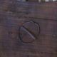Primitive Hand Carved Symboles Hardwood Distressed Wood Carving Board Other photo 4