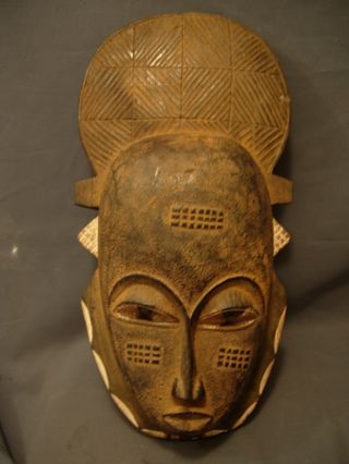 201,  Baule Portrait Mask,  Ivory Coast photo