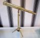 Antique Style Solid Brass Table Top Telescope - Adjustable Height Other photo 1