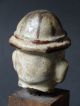 Old Celadon Stoneware Figure Head Of Chinese Southern Song Dynasty - 13th Cent Men, Women & Children photo 3