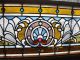 Antique Leaded Glass Window,  With Jewels Ca.  1900s 1900-1940 photo 2