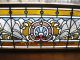 Antique Leaded Glass Window,  With Jewels Ca.  1900s 1900-1940 photo 7