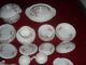 Vtg Ws George 56 Pc 1940 ' S Peach Blossom Pink Bolero Dish Cups & Saucers photo 2