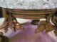 Stunning Crystal Bowl On A Bronze Stand Bowls photo 3