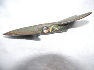 Harpoon - - Spearpoint - - Bronze Age - - Solid Bronze - - And Authentic photo