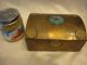 Vintage - Antique Chinese Cloisonne Brass Box Butterfly Wooden Linning Boxes photo 10