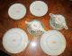 2 Chinese Export 1000 Butterfly Butterflies Lids Bowls With Saucers 4 Rice,  Soup Other photo 2