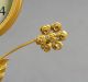 European Rural Style Yellow Metal Diameter 27.  5cm Mute Decorative Table Clock Clocks photo 4
