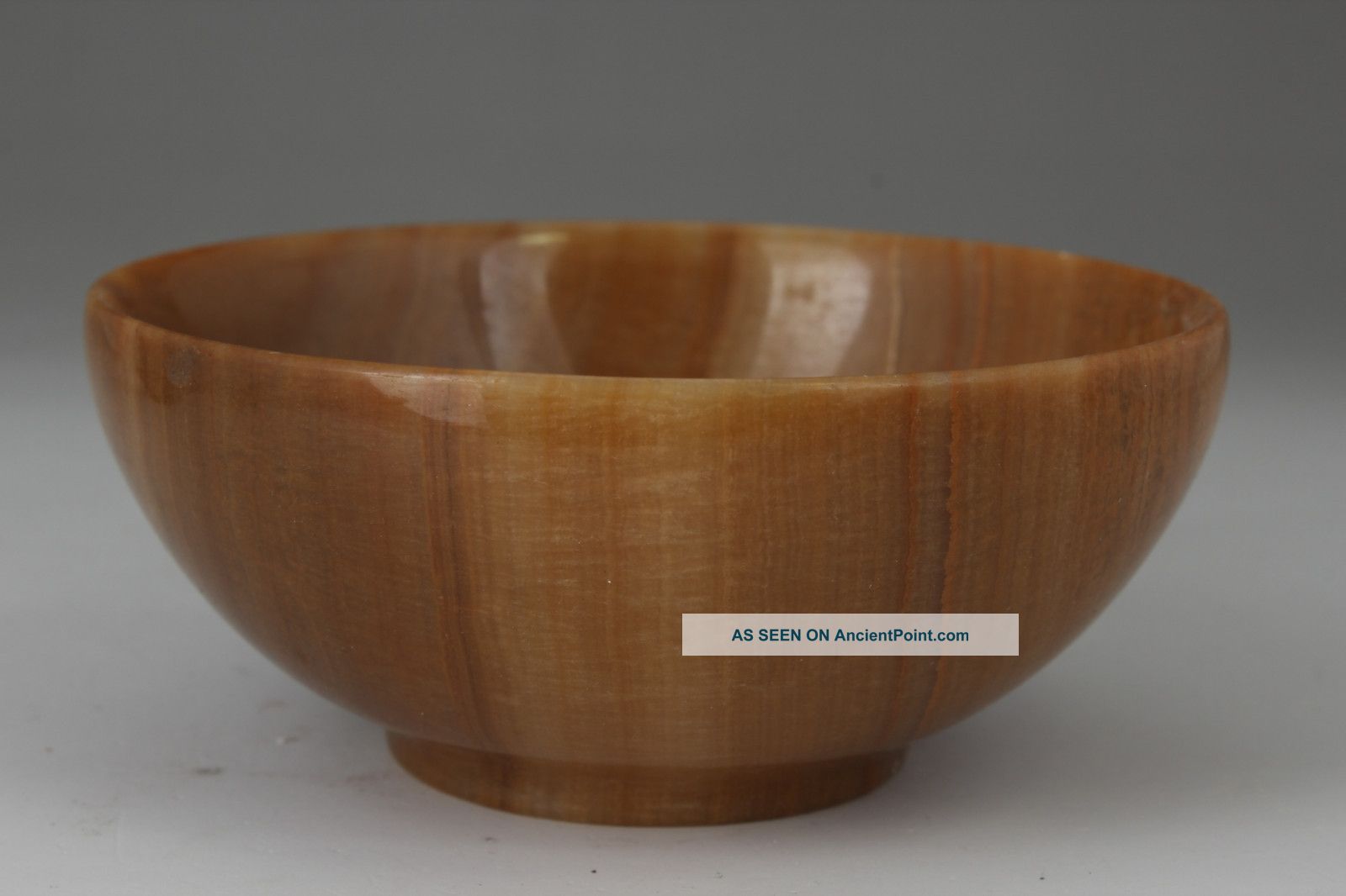 Chinese Handwork Burnish Old Jade Bowl Bowls photo