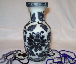 Antique Vase - Bisque Porcelain With Enameling photo