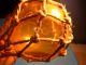 5 Inch Rare Honey Yellow Made In Czechoslovakia European Glass Float Ball (363) Fishing Nets & Floats photo 4