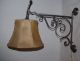 Unique - Quality Hand Made Wrought Iron Art Wall Lamp With Shade Chandeliers, Fixtures, Sconces photo 1