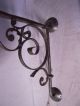 Unique - Quality Hand Made Wrought Iron Art Wall Lamp With Shade Chandeliers, Fixtures, Sconces photo 2