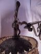 Unique - Quality Hand Made Wrought Iron Art Wall Lamp With Shade Chandeliers, Fixtures, Sconces photo 5