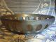 Rare Heavy Weight Unusual Pewter Dish,  Patina Primitive Antique Metalware photo 3