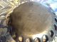 Rare Heavy Weight Unusual Pewter Dish,  Patina Primitive Antique Metalware photo 5