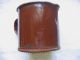 Antique Enamelware Milk Boiler Cup Mug With Lid Rustic Hearth Ware photo 5